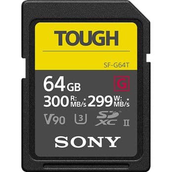Foto: Sony SDXC G Tough series    64GB UHS-II Class 10 U3 V90