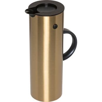 Foto: Stelton EM 77 Isolierkanne 1l brushed brass