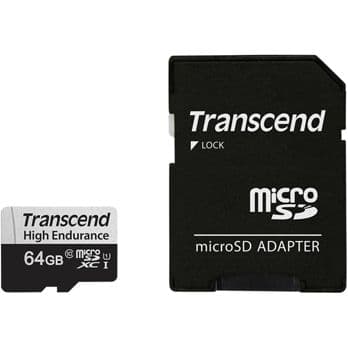 Foto: Transcend microSDXC 350V    64GB Class 10 UHS-I U1