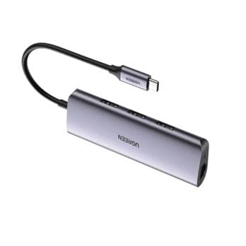 Foto: UGREEN 5-in-1 USB-C Hub mit Gigabit Ethernet