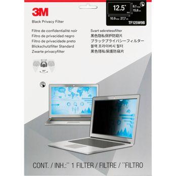Foto: 3M TF125W9B Blickschutzfilter f Desktops mit Rahmen 12,5" Wide