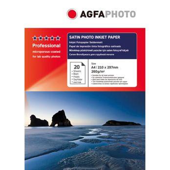Foto: AgfaPhoto Professional Photo Paper 260 g Satin A 4 20 Blatt
