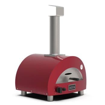 Foto: Alfa Forni Linea Moderno Portable Pizzaofen Antique Red