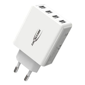 Foto: Ansmann Home Charger HC430 4xUSB 3000mA weiß