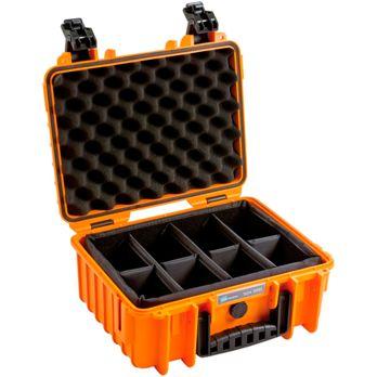 Foto: B&W Outdoor Case 3000 inkl. divider system orange