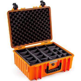 Foto: B&W Outdoor Case 6000 inkl. divider system orange