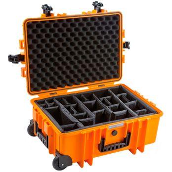 Foto: B&W Outdoor Case 6700 inkl. divider system orange