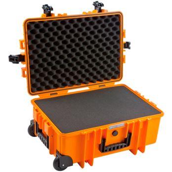 Foto: B&W Outdoor Case 6700 with pre-cut foam (SI) orange