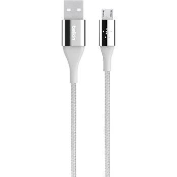 Foto: Belkin DuraTek Micro-USB/USB DuPont Kevlar Kabel 1,2m silber