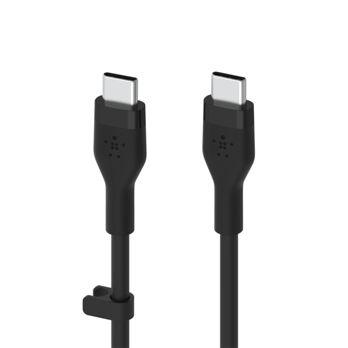 Foto: Belkin Flex USB-C/USB-C bis 60W 2m, schwarz         CAB009bt2MBK