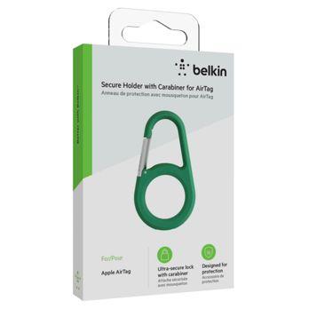 Foto: Belkin Secure Holder m.Karabiner für Apple AirTag grün MSC008btGN