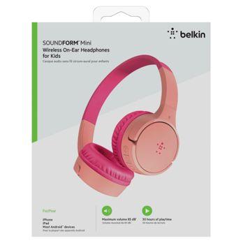 Foto: Belkin Soundform Mini-On-Ear Kinder Kopfhörer pink AUD002btPK