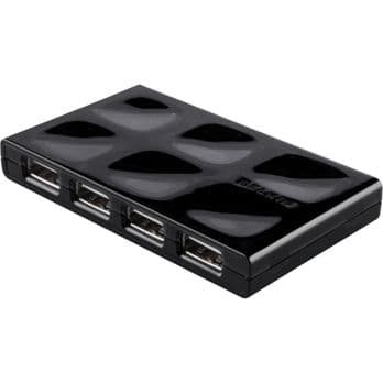 Foto: Belkin USB 2.0 7-Port Mobile Hub schwarz   F5U701CWBLK