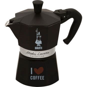 Foto: Bialetti MOKA EXPRESS 3TZ nera I love coffee