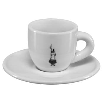 Foto: Bialetti Mokatasse Omino mit Untertasse