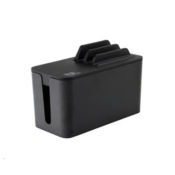 Foto: Bluelounge CableBox Mini Station schwarz