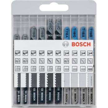 Foto: Bosch 10tlg. Stichsägeblatt-Set basic für Metall und Holz