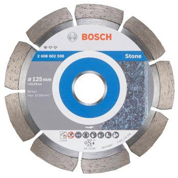 Foto: Bosch Diamanttrennscheibe Standard für Stein 125mm 22,23mm