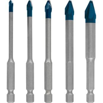 Foto: Bosch EXPERT HEX-9 HardCeramic Bohrer, 5tlg Set 4/5/6/8/10