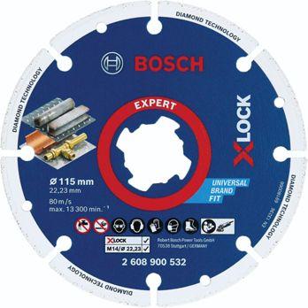 Foto: Bosch EXPERT X-LOCK Diamant Trennscheibe 115x22.23mm
