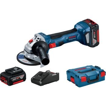 Foto: Bosch GWS 18V-7 125 mm Kit Akku-Winkelschleifer