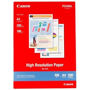 Foto: Canon HR 101 N A 4, 200 Blatt Fotopapier                 106 g