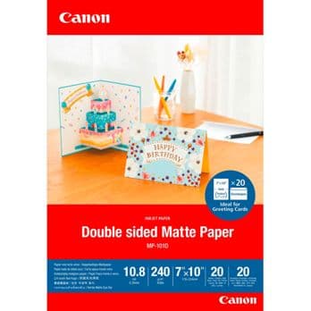 Foto: Canon MP-101 D 7x10", 20 Blatt Double sided Matte Paper, 240 g