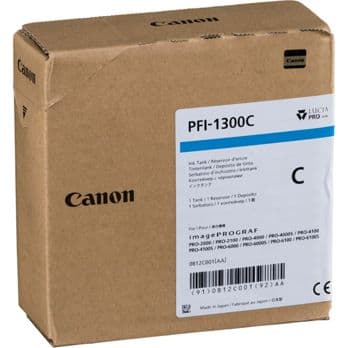 Foto: Canon PFI-1300 Tinte cyan 330 ml