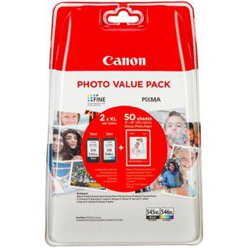 Foto: Canon PG-545 XL / CL-546 XL Photo Value Pack GP-501 50 Bl.