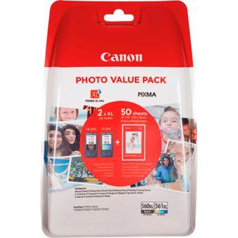 Foto: Canon PG-560 XL / CL-561 XL Photo Value Pack PP-201 10x15