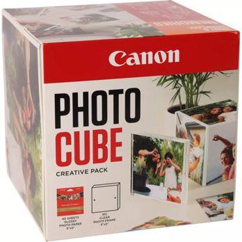 Foto: Canon PP-201 13x13 cm Photo Cube Creative Pack White Orange 40 Bl