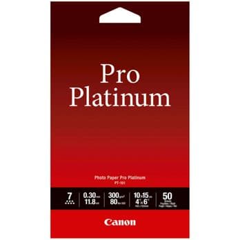 Foto: Canon PT-101 10x15 cm, 50 Blatt Photo Paper Pro Platinum   300 g