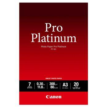 Foto: Canon PT-101 A 3, 20 Blatt Photo Paper Pro Platinum   300 g