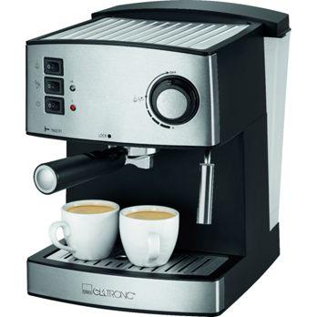 Foto: Clatronic ES 3643 schwarz-inox Espressoautomat 15 Bar