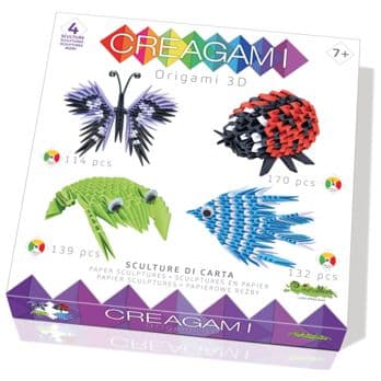 Foto: Creagami Origami 3D 4er Set Tiere 555 Teile