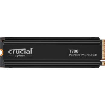 Foto: Crucial T700 with heatsink   1TB PCIe Gen5 NVMe M.2 SSD