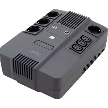 Foto: DIGITUS All-in-One USV , 600VA/360W LED 12V/7Ah DN-170110