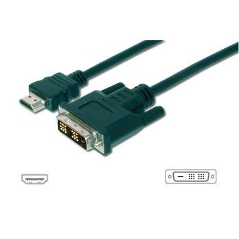 Foto: DIGITUS HDMI Adapterkabel Typ A-DVI 3m Full HD