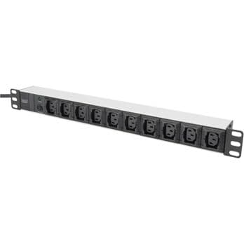 Foto: DIGITUS IEC Steckdosenleiste Rack Mount 10-fach 2m   DN-95404