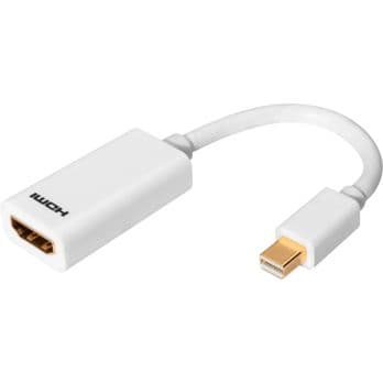 Foto: DIGITUS Mini DisplayPort - HDMI Adapter / Konverter  15cm weiss