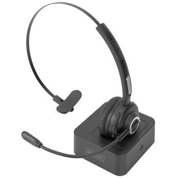 Foto: DIGITUS On Ear Bluetooth Headset mit Docking Station