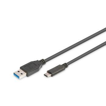 Foto: DIGITUS USB Type-C Kabel      1m Type C-A 5GB     AK-300136-010-S
