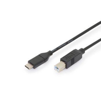 Foto: DIGITUS USB Type-C Kabel Type-C auf USB 2.0      AK-300150-018-S