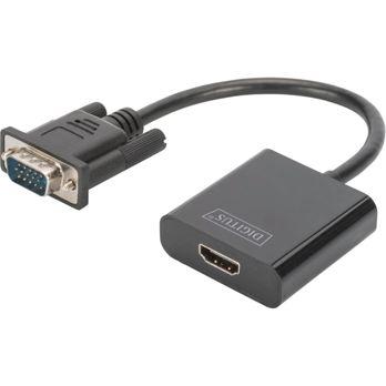 Foto: DIGITUS VGA to HDMI Konverter und Audio Full HD 15 cm