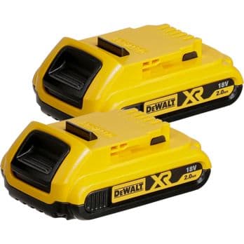 Foto: DeWalt DCB183D2-XJ 18V 2Ah Akku-Set