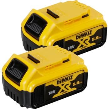 Foto: DeWalt DCB184P2-XJ 18V 5Ah Akku-Set