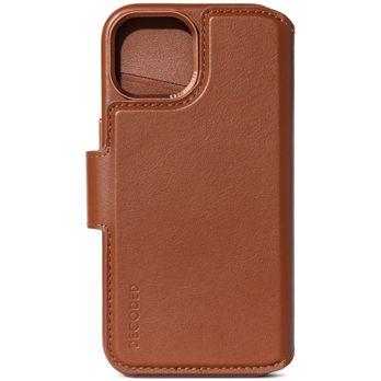 Foto: Decoded Leather Detachable Wallet for iPhone 15 Plus Tan