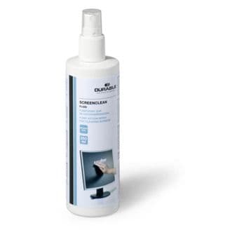 Foto: Durable SCREENCLEAN FLUID 250ml Bildschirmreinigungsspray 578219