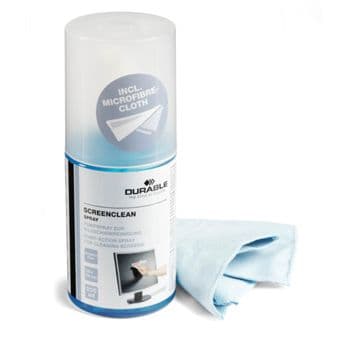 Foto: Durable SCREENCLEAN SPRAY 200ml Bildschirmreinigungsset   582300