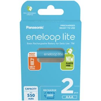 Foto: 1x2 Panasonic Eneloop lite Micro 550mAh AAA Ni-MH    BK-4LCCE/2BE